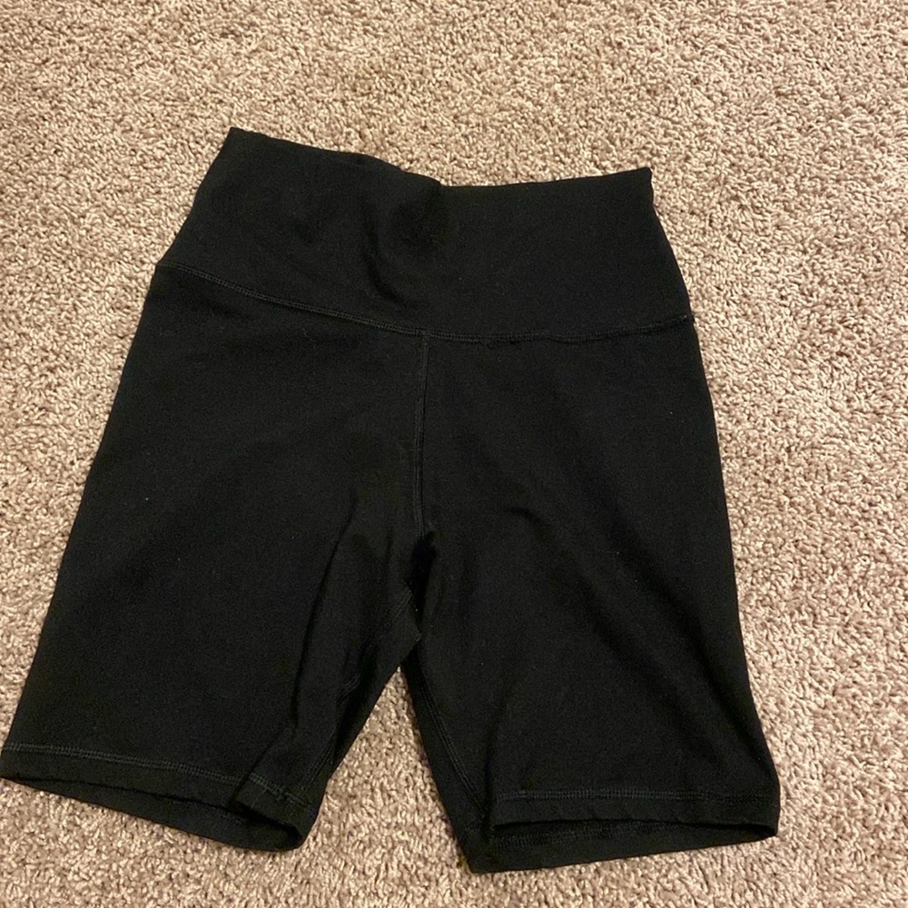Aerie Biker Shorts Black